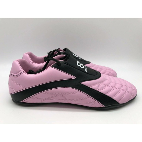 Balenciaga Shoes Balenciaga Zen Pink Black Quilted Trainer Sneakers